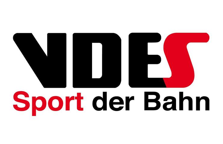 Verband Deutscher Eisenbahner-Sportvereine Logo auf weißem Hintergrund